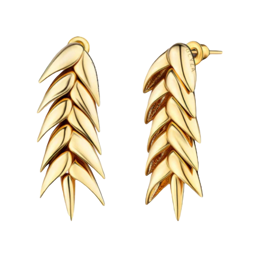 SPIKELET SHORT EARRINGS